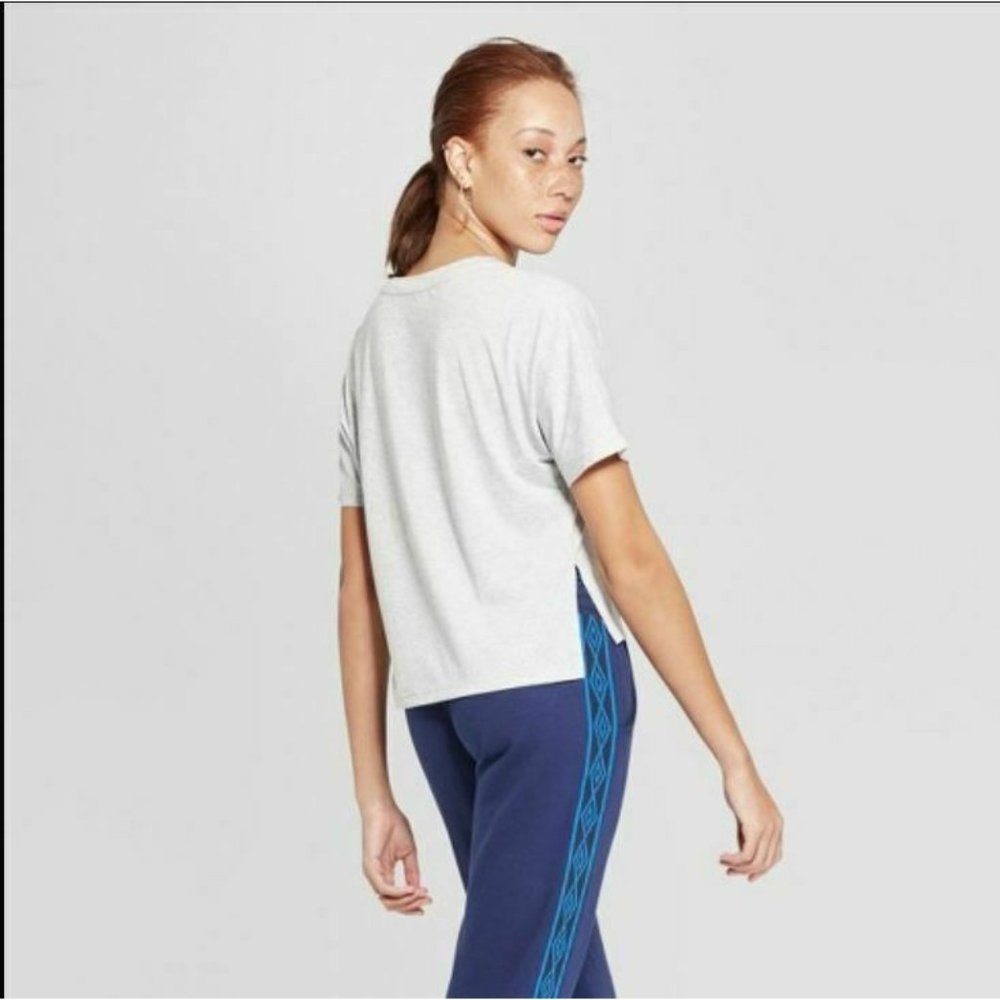 Umbro Women's Logo T-Shirt - Heather Grey - Picture 2 of 2